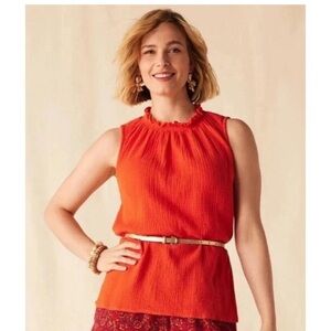Matilda Jane Vibrant Orange Tank Top